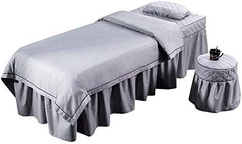 ZHUAN Premium pokrivač za lice masažni stol Setovi evropskih 4 komada masažni Kreveti suknja jastučnica
