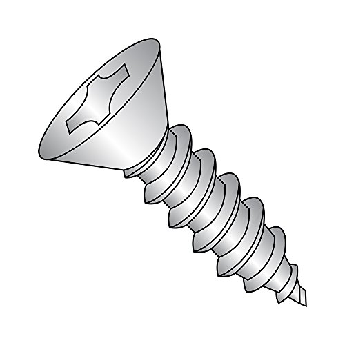Mali dijelovi 1016apf188 18-8 Vijak od lima od nerđajućeg čelika, obična završna obrada, ravna glava od