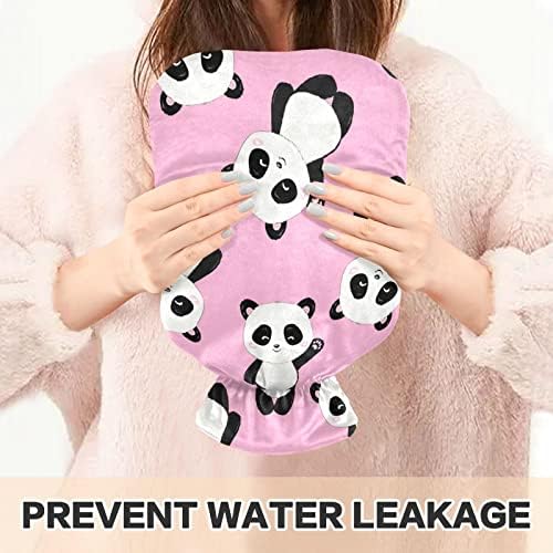 Boce za tople vode s poklopcem slatka crtana panda vruća torba za vodu za ublažavanje bolova, djeca odraslih,