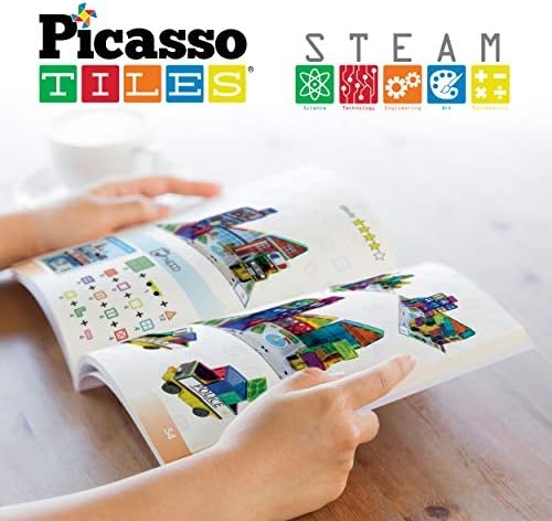 PicaSasotiles 60pc magnetne pločice + paket idea, preko 150+ ideja 110 stranica jedinstvenih inovativnih