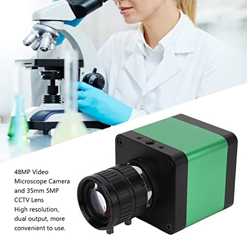 48MP industrijski video mikroskop 1080p 60FPS fotoaparat digitalni zum 35mm 5MP CCTV objektiv visoke rezolucije