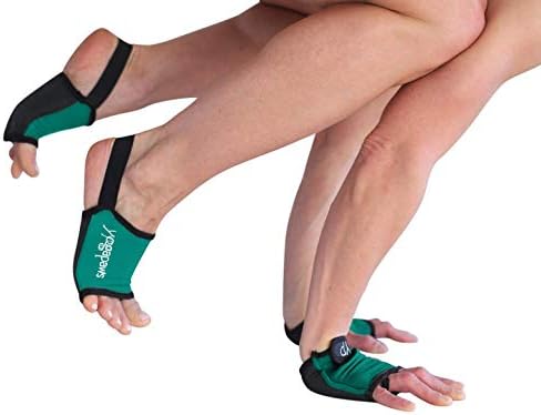 YogaPaws Elite podstavljene neklizajuće rukavice za jogu i čarape za jogu za žene i muškarce