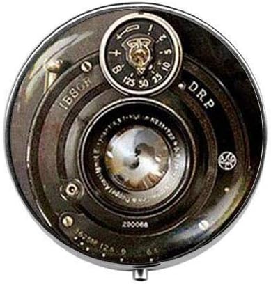 Vintage Objektivi Kamere-Fotografija Stara Sočiva Kutija Za Pilule - Charm Kutija Za Pilule - Staklena Kutija