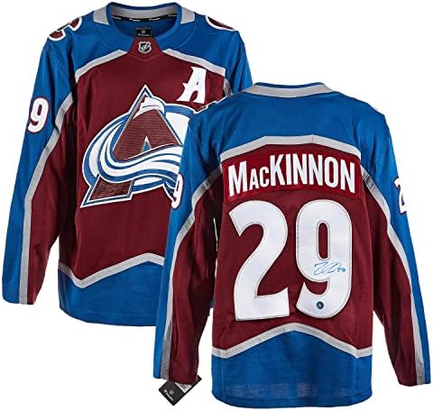 Nathan Mackinnon Colorado lavina autogramiranog fanatics dres - autogramirani NHL dresovi