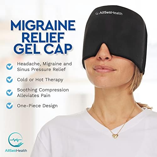 2 Pakovanje-kapa za ublažavanje migrene | kapa za glavobolju i migrenu | kapa za ublažavanje glavobolje,