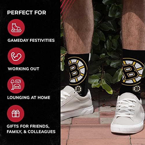 Adult NHL Zoom Curve Team Crew čarape, za muškarce i žene, odjeća za Dan igre
