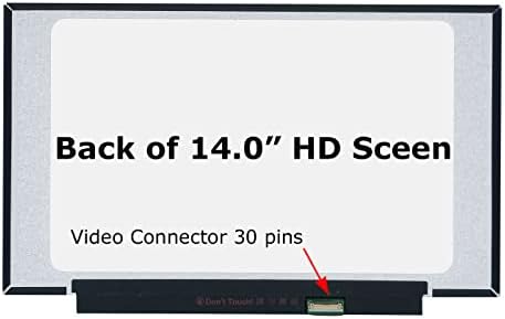 Screetarama Nova zamjena ekrana za NT140WHM-N61, HD 1366X768, mat, LCD LED displej sa alatima