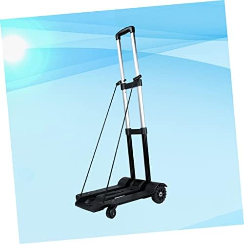 UPKOCH 1pc trolejbus lagana sklopiva kolica za kupovinu namirnica kolica za prtljag sklopiva Kolica Kolica