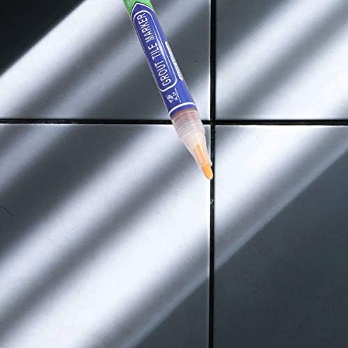 Cabilock 4pcs Grout olovka crna marža kreda za polovku pilić marka boja obnavljaju izgled linije za magistralu