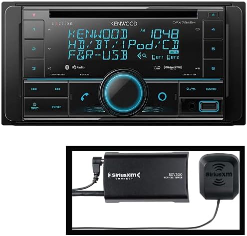 Kenwood Excelon DPX794BH Double DIN Bluetooth internetski automobil Stereo CD prijemnik sa Alexa kompatibilnošću