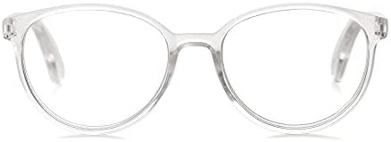 Betsey Johnson Astra Plave svjetlo za čitanje naočala, kristalno čisto, 40mm