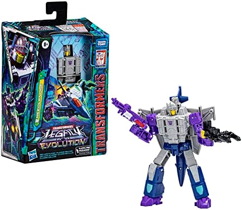 Transformers Toys Legacy Evolution Deluxe Needlenose igračka sa 2 Targetmaster igračke, 5,5 inča, akciona