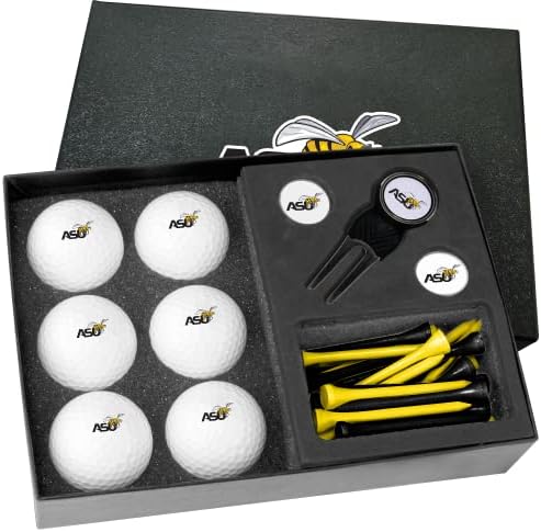 Golfballs.com klasični Alabama State Hornets pola tuceta Poklon Set sa Divot alat-prazan kugle