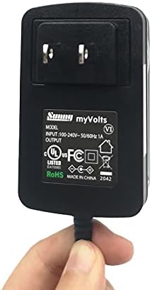 MyVolts 9V adapter za napajanje kompatibilan sa / zamjenom za Philips PET825 / 58 DVD player - US Plug