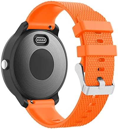 Bandkit 20mm silikonski gumeni sat remen za kampu za Garmin Vivoactive 3 / Vivomove HR Smart Watch Band