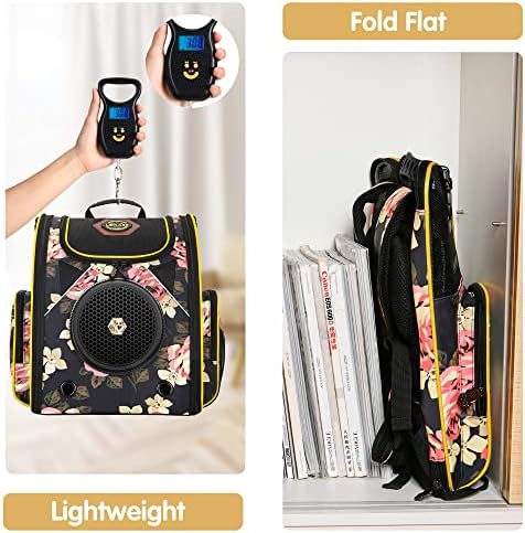 Set nosača ruksaka za mačke: ruksak za kućne ljubimce za male ruksake za pse sa prozračnom mrežicom, ventilirani