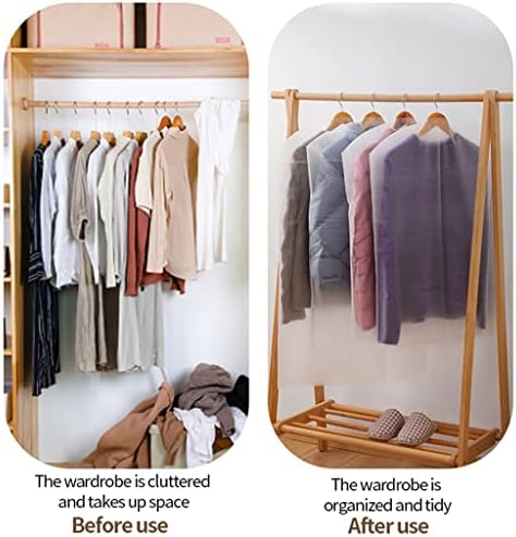 EYHLKM Odjeća viseća odjeća za zaštitu od prašine prozirne navlake za odjeću ormar torba za čuvanje kuće