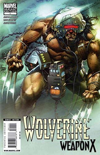 Wolverine oružje X 1A VF / NM ; Marvel comic book / Adam Kubert varijanta