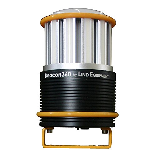 Lind oprema LE360LEDC 360 stepeni LED svjetlo površine, na baterije, svjetlo samo glava, 45W LED, 6000 lumena, do 25 sati po punjenju, 120v Plug in Charger