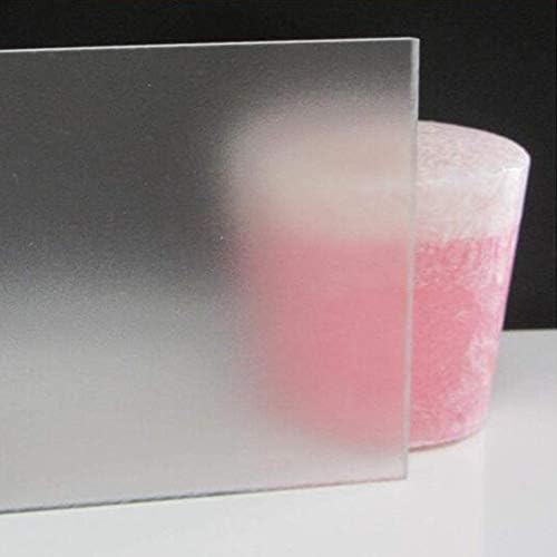 Zerobegin jednostrani mat akrilni Lim,Plastična ploča od pleksiglasa uradi sam PMMA lim, Debljina: 5 mm,