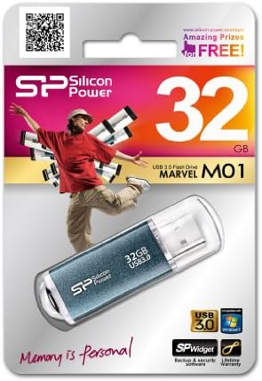 Silicijum Power Marvel M01 USB 3.0 32 GB Flash Drive SP032GBUF3M01V1B - ledeno plavo