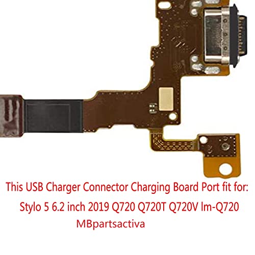 Stylo 5 USB Port za punjenje Flex kabl, Tip C konektor za priključnu ploču za punjenje zamjena za LG Stylo