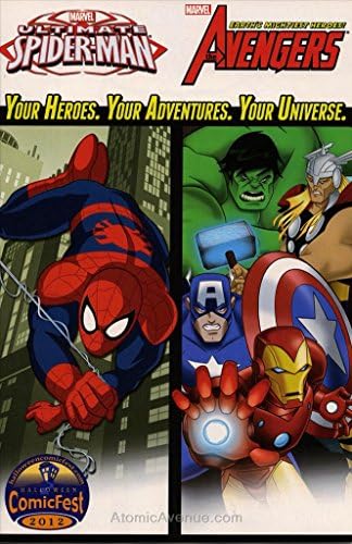 Marvel Universe Avengers i Ultimate Spider-Man Holiday Special 2012 VF ; Marvel comic book
