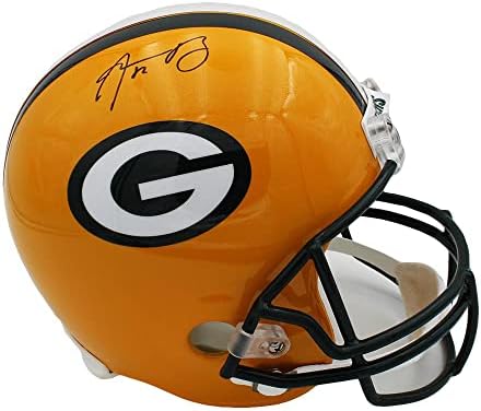 Aaron Rodgers potpisao Green Bay Packers Speed full Size NFL kacige sa autogramima NFL Helmets