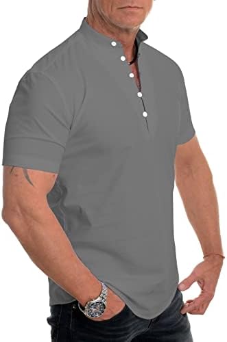 Ljetne košulje za muškarce Nova štampana majica Muška Ležerna Odjeća sa kratkim rukavima Street Hip-Hop