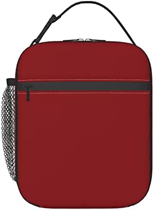 wyehjut crvena torba za ručak periva termo piknik kutija za višekratnu upotrebu izolovana za žene devojke