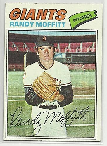 Randy Moffitt 1977 TOPPS bejzbol kartica 464 San Francisco Giants