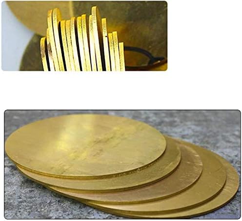 HUILUN Mesingani Lim Mesingani disk Lim kružna okrugla H62 bakar CNC sirovine za obradu metala Debljina