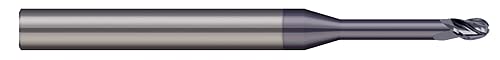 Micro 100 BEFM-025-1500K kuglični mlin, rezač prečnika 2,5 mm, prečnik 3 mm LOC, domet 15 mm, Prečnik 2,4
