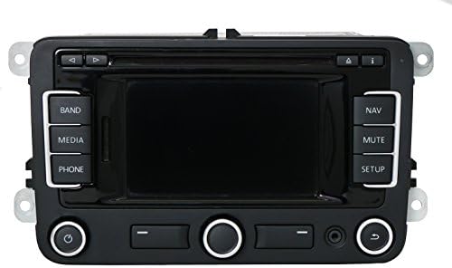 1 Tvornički radio AM FM CD Player Navigacijski radio W AUX ulaz Kompatibilan sa 09-11 Volkswagen Cc Golf