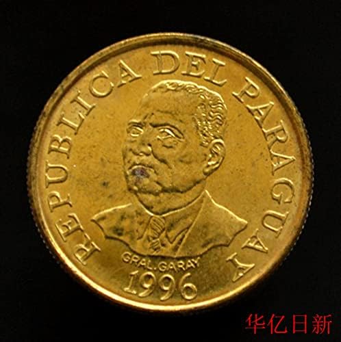 Paragvaj Coins 10 Guarani 1996 FAO NIU KM178A bakar 19,4mm NOVO