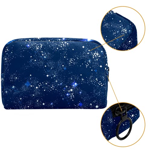 Toaletna torba Kozmetička putokaz za šminku za pranje za pranje šminke s patentnim zatvaračem Galaxy zodijaka