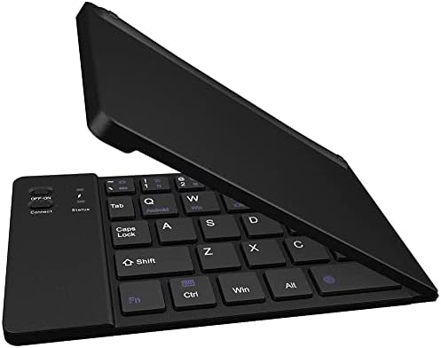 Radovi Cellet Ultra tanka sklopiva Bežična Bluetooth tastatura kompatibilna sa Lava Iris 406Q sa držačem