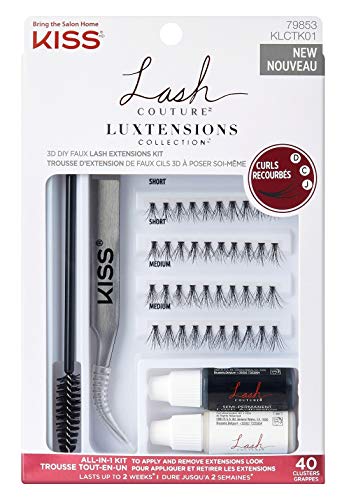 Kiss Lash Couture Luxtensions Komplet Za Ekstenzije Umjetnih Trepavica