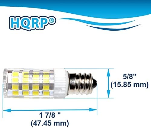 HQRP 4-Pack E12 110V LED sijalica Cool kompatibilna sa lampama od Himalajske soli zamjena sijalica