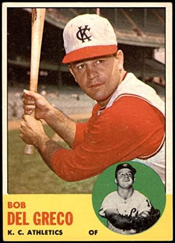 1963. Popis 282 Bobby del Greco Kansas City Athletics ex atletika