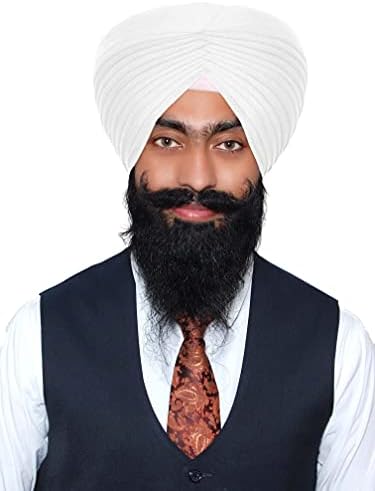 Sharvgun Sikh Turban Patka Indijski Sardar Pagri Pamuk Punjabi Safa 6 MTR Baby Pink