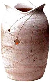 ヤマ庄 陶器 Shigaraki Ware Mango Merchen Kišobran štand, 約径 27.5 × 高 43.0cm, ružičasta itd