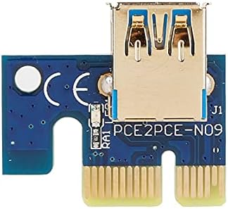 Konektori USB 3.0 PCI-E Riser Card ver 009S Express 1x 4x 8x 16x Extender PCIe Riser adapter kartica 6pin