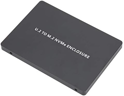 Ashata U.2 Kutija čvrstog stanja tvrdog diska, PCIe3.0 NVME do U.2 adapter kartice SSD kućište, sa aluminijskim