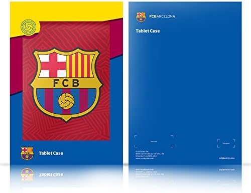 Dizajni za glavu Službeno licencirani FC Barcelona Impact Crest Soft Gel Case kompatibilan sa Apple iPad