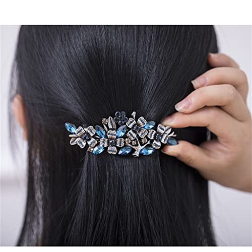 XJJZS Headdress hair clip ornament za odrasle ženski elegantni ukras za kosu hair card rep clip horizontal
