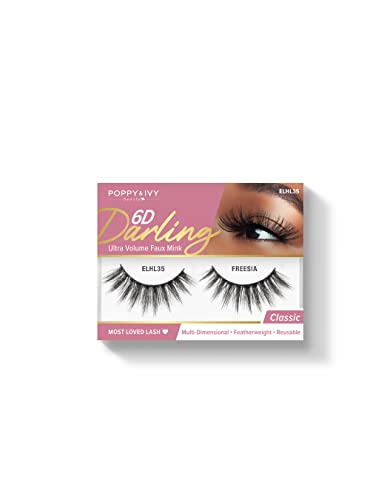 Poppy & amp; Ivy 6D Darling Lashes-Classic
