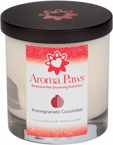 Aromatične šape aromatična sveća za pse - za pseće, kućne mirise – pamučni fitilj, ručno izrađen – sojin