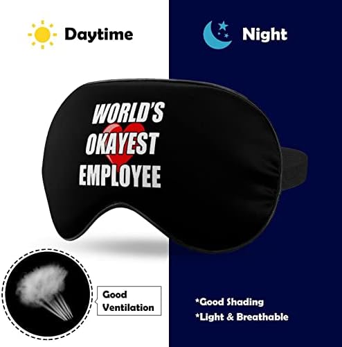 Svjetski najkusniji zaposlenik za spavanje za spavanje meko smiješno sjenilo za oči za spavanje za spavanje
