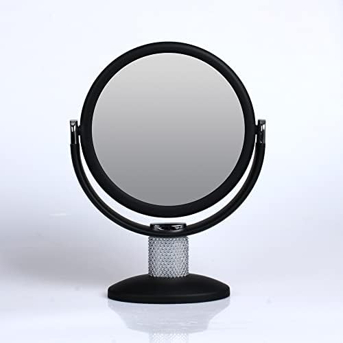 Kesha Veliko uvećavajuće ogledalo za šminkanje dvostrano sa postoljem, stolno ogledalo toaletno ogledalo